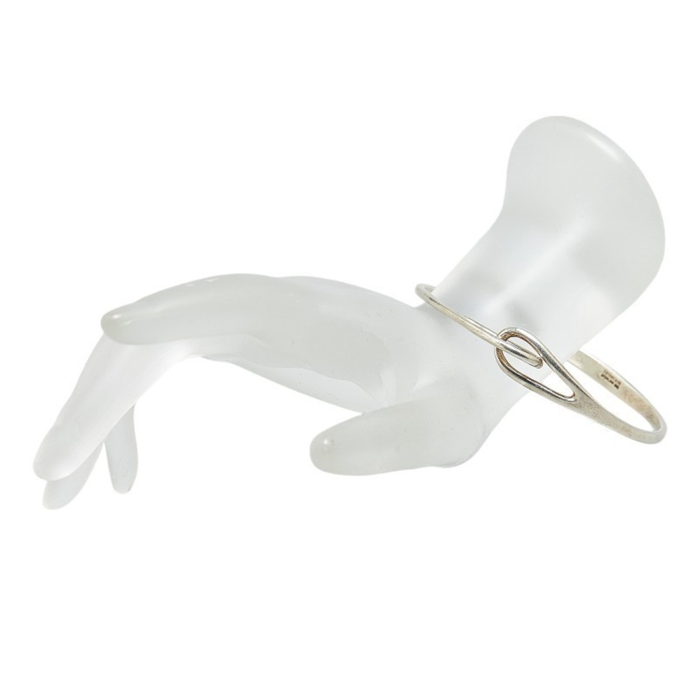 Tiffany Double Loop Bangle Bracelet Sterling Silv… - image 7